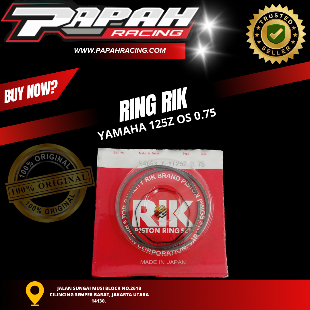 RING RIK YAMAHA Y125Z OS 0.75